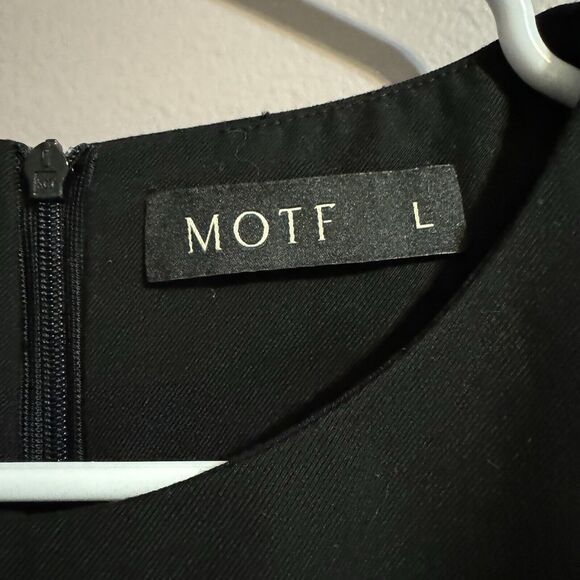 MOTF Beautiful Black dress‎ size Large - Picture 5 of 5